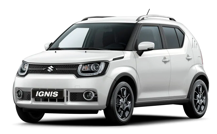 Suzuki Ignis compact higher-clearance rental in Dominica