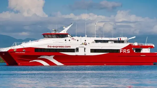 FRS ferry at Roseau, Dominica